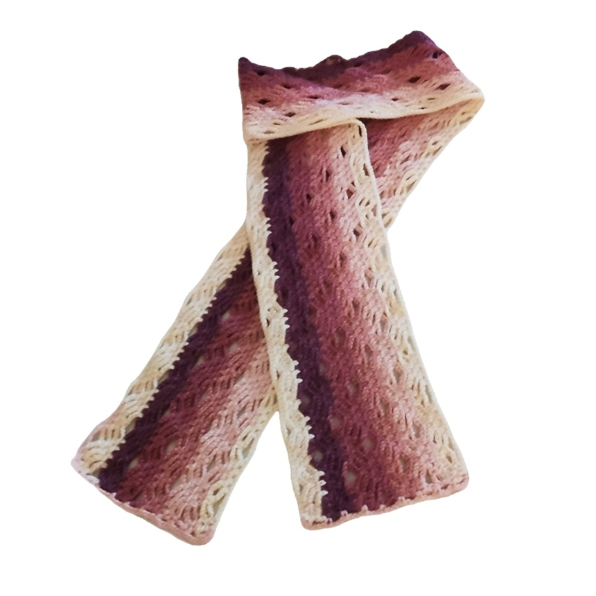 شال گردن بافتنی زنانه مدل v40