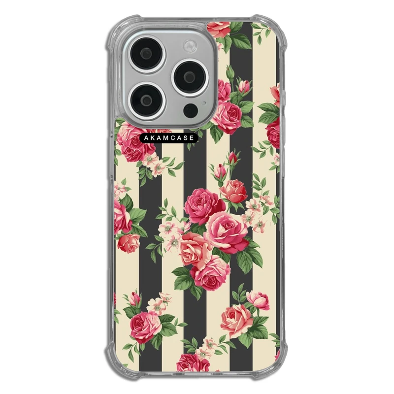 کاور آکام مدل AMC-WTA15PRO-FLOWERS12 مناسب برای گوشی موبایل اپل iPhone 15 Pro