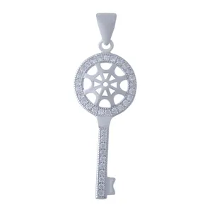  آویز گردنبند نقره زنانه بازرگانی میلادی کد PKR-137