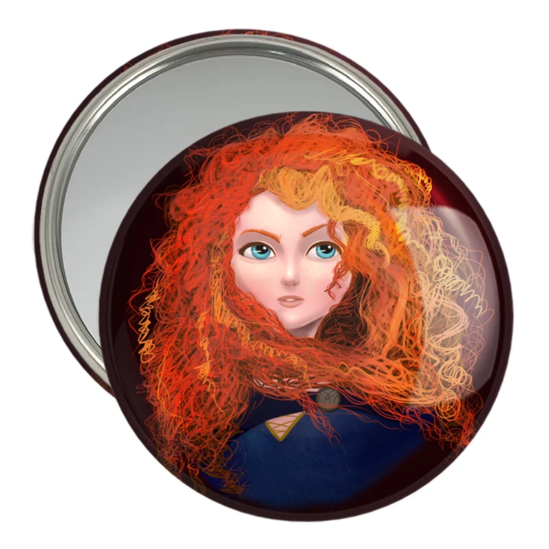 آینه جیبی خندالو مدل انیمیشن دلیر  Brave  کد 1682