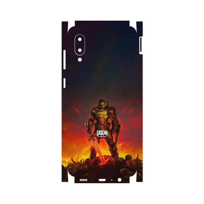 برچسب پوششی ماهوت مدل DOOM Game Series-FullSkin مناسب برای گوشی موبایل سامسونگ Galaxy M02