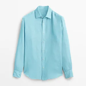 پیراهن آستین بلند مردانه ماسیمو دوتی مدل 100 LINEN