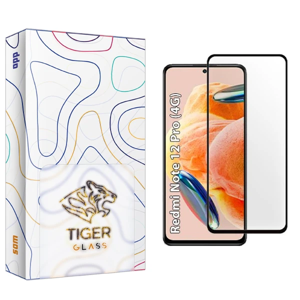 محافظ صفحه نمایش سرامیکی تایگر گلس مدل SAM مناسب برای گوشی موبایل شیائومی Redmi note 12 Pro 4G