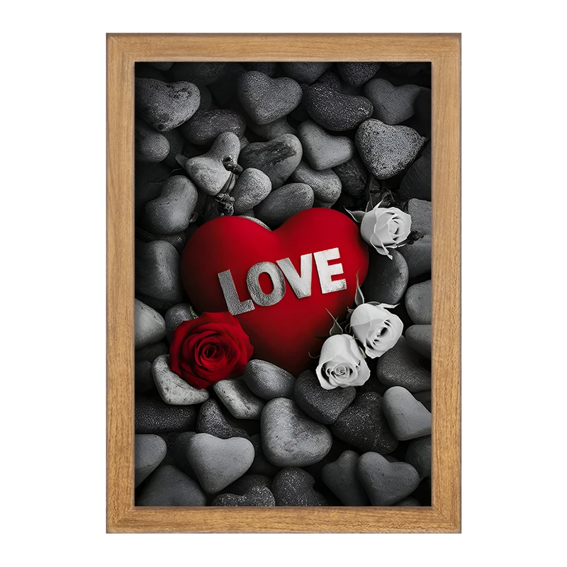 تابلو خندالو مدل قلب (Love) کد F7498