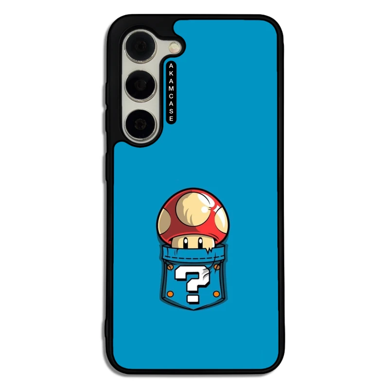 کاور آکام مدل AMC-WSGS23-SUPER MARIO18 مناسب برای گوشی موبایل سامسونگ Galaxy S23
