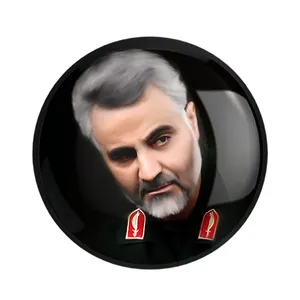 مگنت خندالو طرح سردار قاسم سلیمانی کد 2619