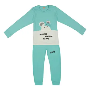 ست تی شرت آستین بلند و شلوار دخترانه مدل 234