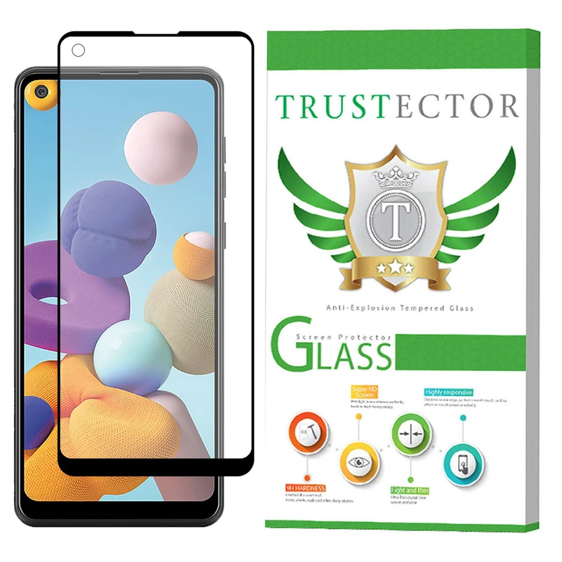  محافظ صفحه نمایش سرامیکی تراستکتور مدل CMA-T مناسب برای گوشی موبایل سامسونگ Galaxy A21