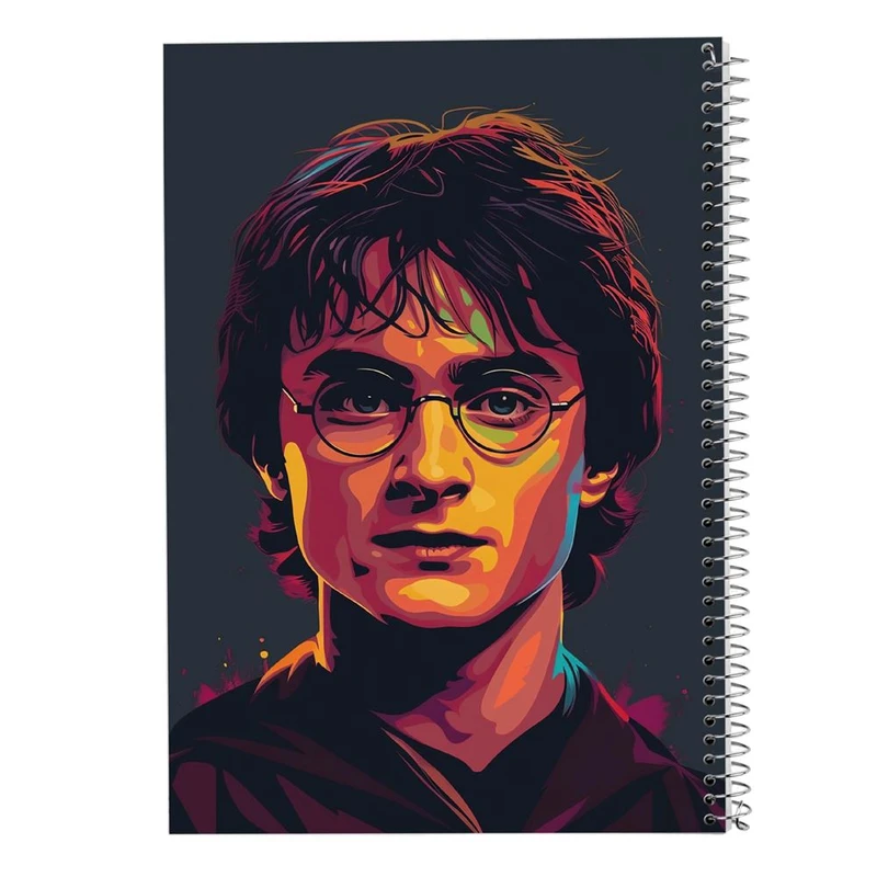 دفتر شطرنجی 50 برگ مدوپد طرح هری پاتر کد DF15701