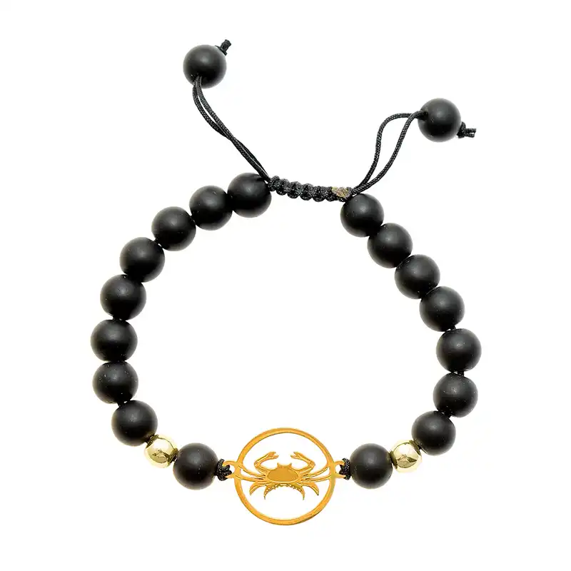 دستبند دلنار گالری مدل نماد ماه تولد تیر