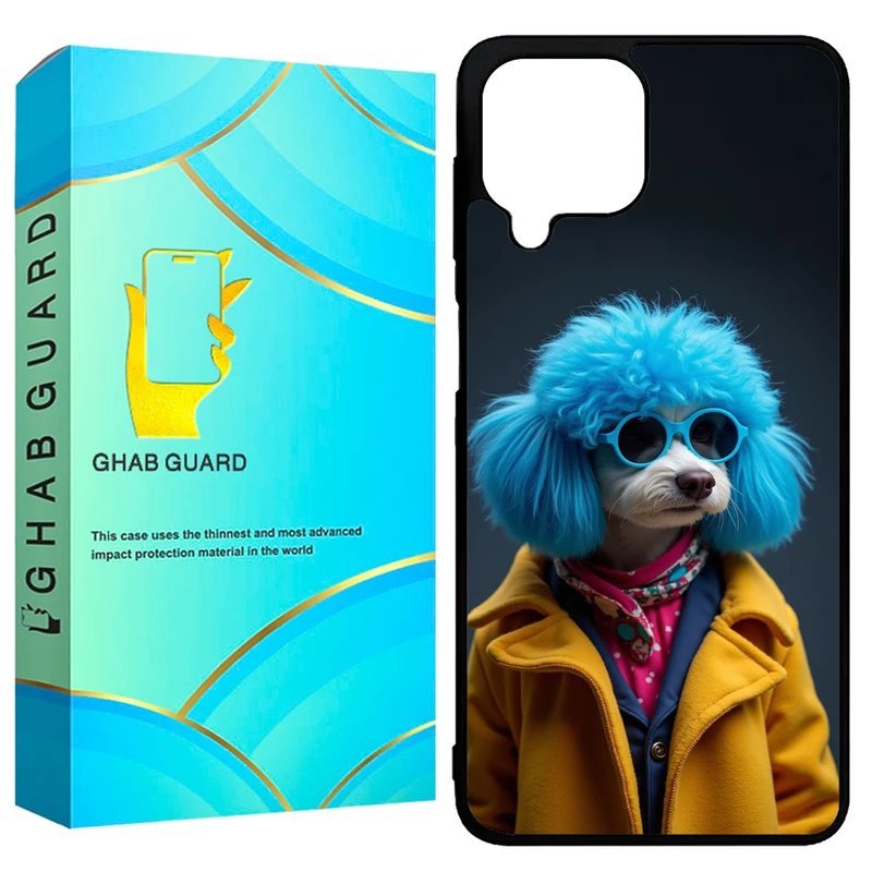 کاور قاب گارد طرح سگ مدل GCHPA224 مناسب برای گوشی موبایل سامسونگ Galaxy A22 4G / M22 4G / M32 4G