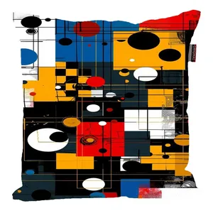 کوسن پاد آفرین مدل فانتزی طرح انتزاعی مدرن کد 02038