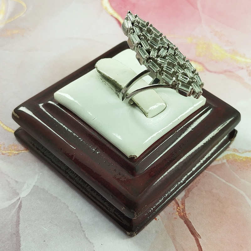 انگشتر نقره زنانه سلین کالا مدل برلیان 165