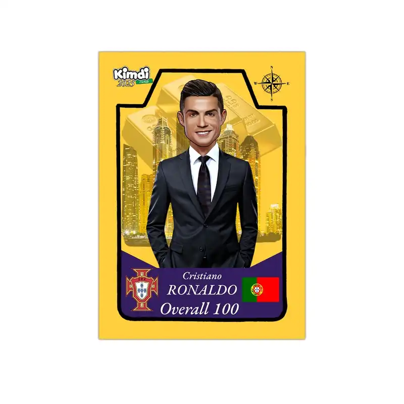 اسباب بازی شانسی مدل رونالدو سری گلدن 2025