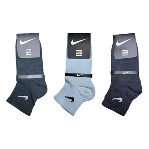 جوراب ورزشی ساق کوتاه زنانه کد 238 بسته سه عددی