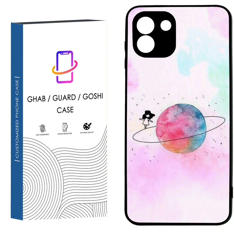 کاور قاب گارد گوشی طرح دخترانه کد 68 - TPU مناسب برای گوشی موبایل سامسونگ Galaxy A03