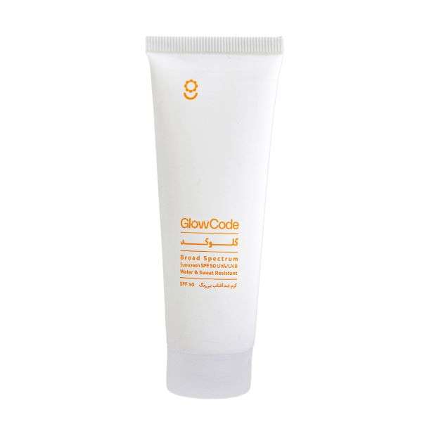 کرم ضد آفتاب بی رنگ گلوکد SPF 50 مدل BROAD SPECTRUM مناسب انواع پوست حجم 40 میلیلیتر کرم ضد آفتاب بی رنگ گلوکد SPF 50 مدل BROAD SPECTRUM مناسب انواع پوست حجم 40 میلیلیتر
