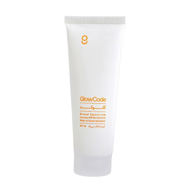 کرم ضد آفتاب بی رنگ گلوکد SPF 50 مدل BROAD SPECTRUM مناسب انواع پوست حجم 40 میلیلیتر کرم ضد آفتاب بی رنگ گلوکد SPF 50 مدل BROAD SPECTRUM مناسب انواع پوست حجم 40 میلیلیتر