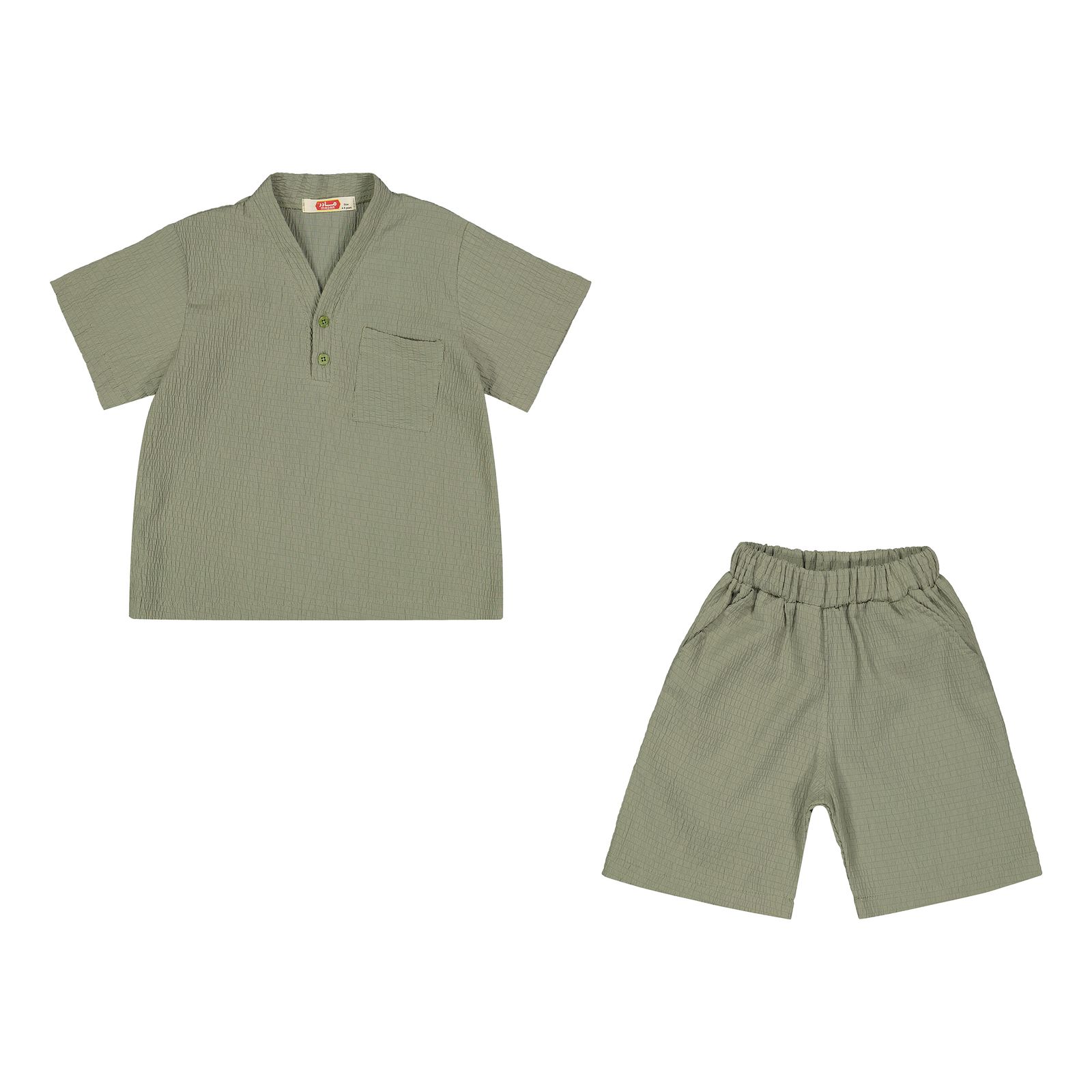 ست تی شرت و شلوارک پسرانه مادر مدل Toni - - 2