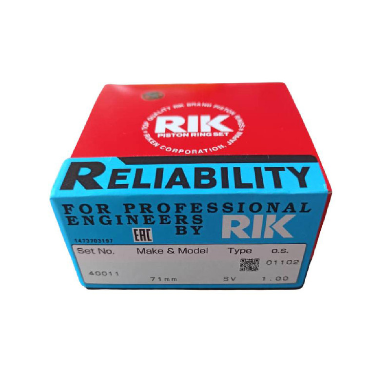 رینگ موتور ریک مدل 1.00 کد 40011 مناسب برای پراید بسته 20 عددی