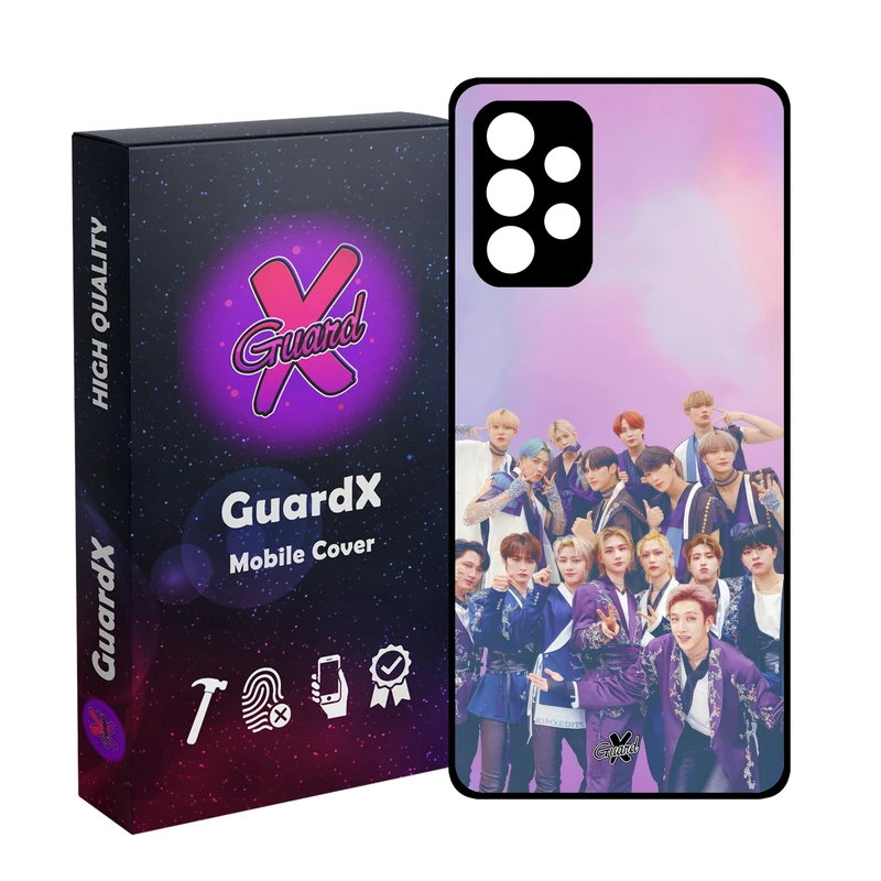 کاور گارد ایکس طرح کی پاپ مدل Glass10679 مناسب برای گوشی موبایل سامسونگ Galaxy A52/A52S