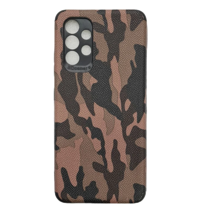 کاور مدل چرمی طرح چریکی کد 382 مناسب برای گوشی موبایل سامسونگ Galaxy A32 4G