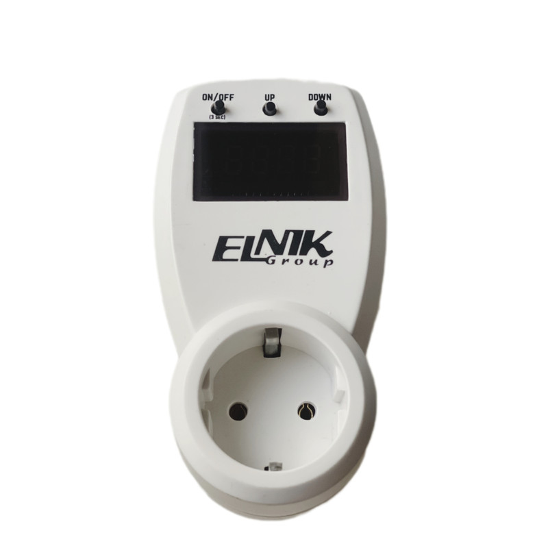 تایمر برق و محافظ ولتاژ ارت دار مدل ELNIK_01 تایمر برق و محافظ ولتاژ ارت دار مدل ELNIK_01