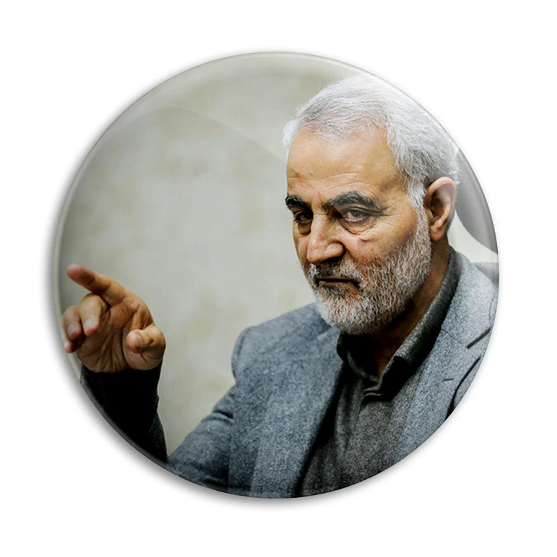 مگنت پرمانه طرح حاج قاسم سلیمانی کد pmag.26928