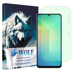 WOLF green light screen protector suitable for Samsung Galaxy A06 mobile phone