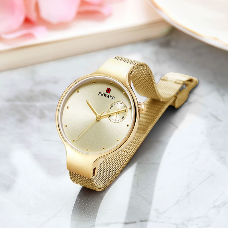 ساعت مچی عقربه ای دخترانه ریوارد مدل 2209T