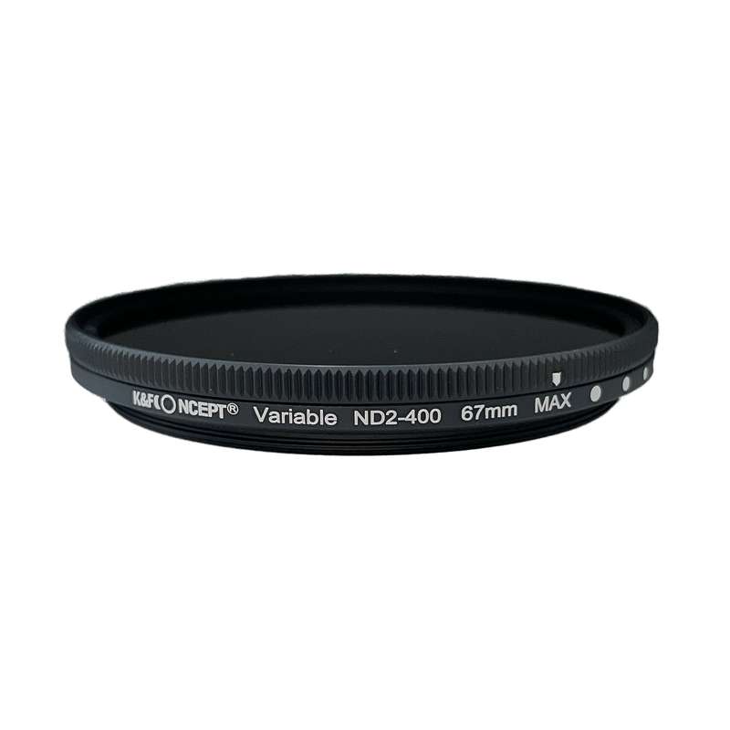 فیلتر لنز کی اند اف مدل VARIABLE NDX 2-400 MC B-SERIES-67MM