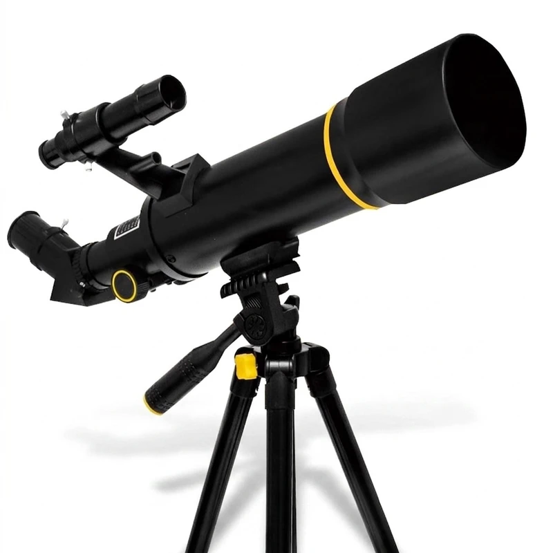 تلسکوپ مدل آکروماتیک کد Nature 400 به همراه ریموت عکاسی