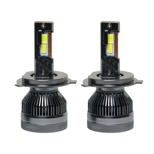 هدلایت خودرو الایو مدل E12 پایه H4 بسته دو عددی
