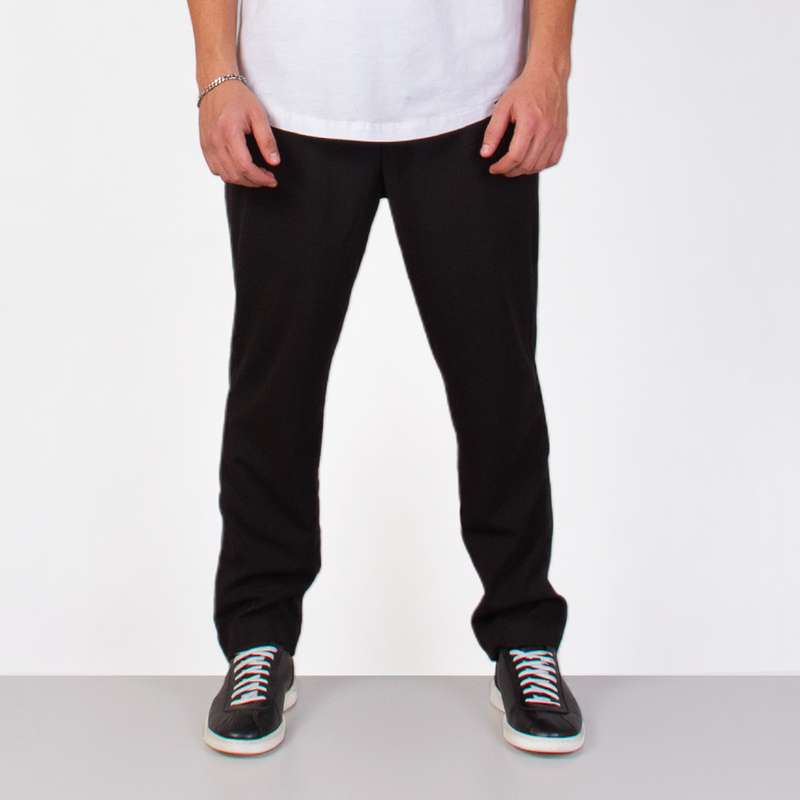 شلوار مردانه ان سی نو مدل فاستونی لوزفیت بروک رنگ مشکی