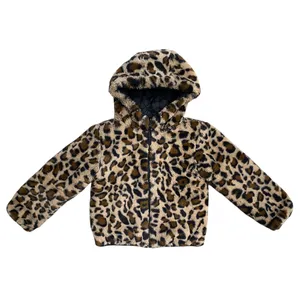 کاپشن دخترانه دونس استورس مدل پلنگی