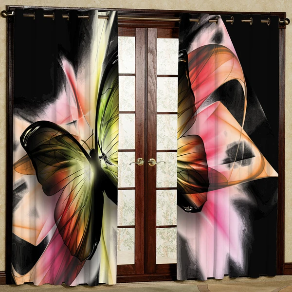 پرده پانچی کد 5682 سایز 280x140 سانتی متر