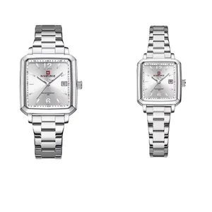 ست ساعت مچی عقربه‌ای کوارتز زنانه و مردانه نیوی فورس مدل NF9252