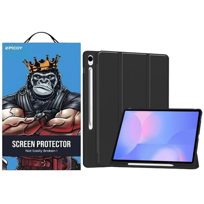 کیف کلاسوری اپیکوی مدل Smart Bracket مناسب برای تبلت سامسونگ Galaxy Tab S10 FE Plus 