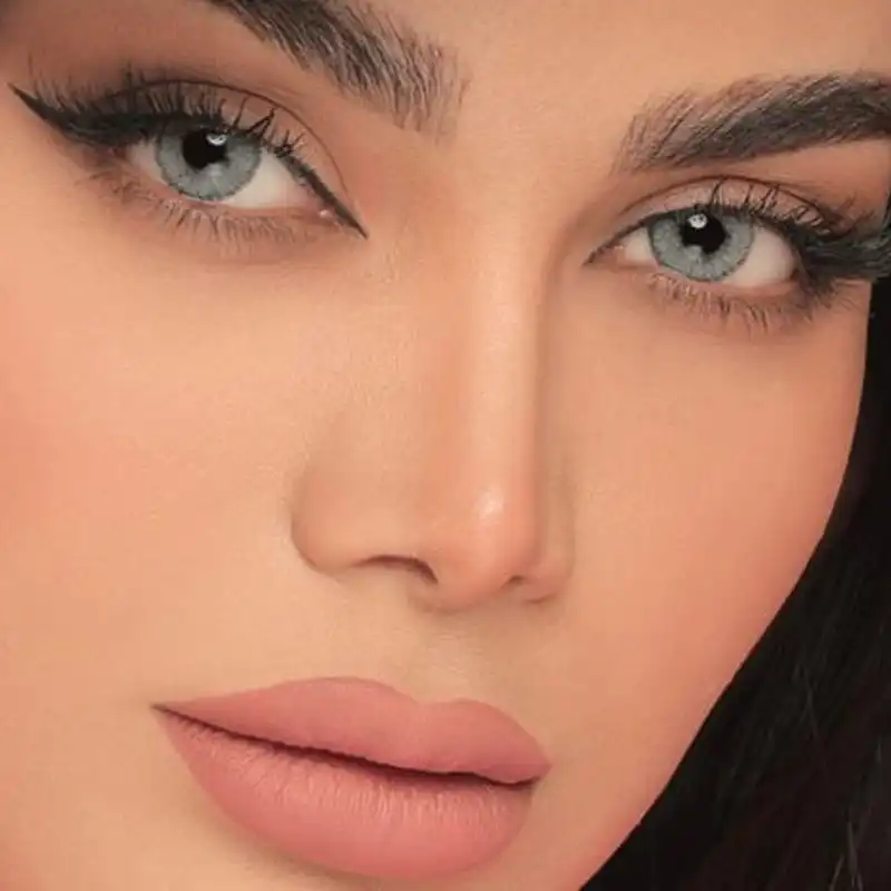 لنز چشم کلیر ویژن مدل Quartz رنگ طوسی