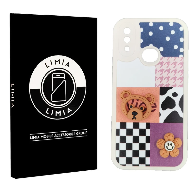 کاور لیمیا مدل فانتزی لنزدار ژله ای طرح عروسکی برجسته مناسب برای گوشی موبایل سامسونگ Galaxy A10s