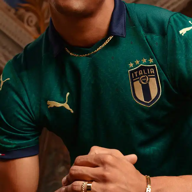 تی شرت ورزشی مردانه مدل ایتالیا کد third euro 2020 renaissance