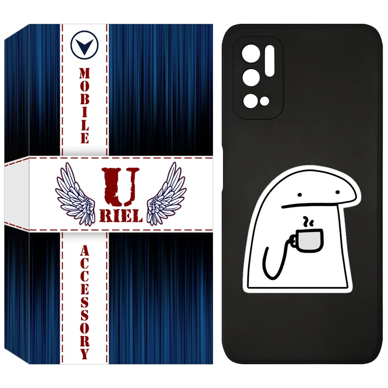 کاور یوریل قاب مدل KSH کد 79 طرح پوکرفیس مناسب برای گوشی موبایل شیائومی Poco M3 Pro / Redmi Note 10 5G / Note 11 SE