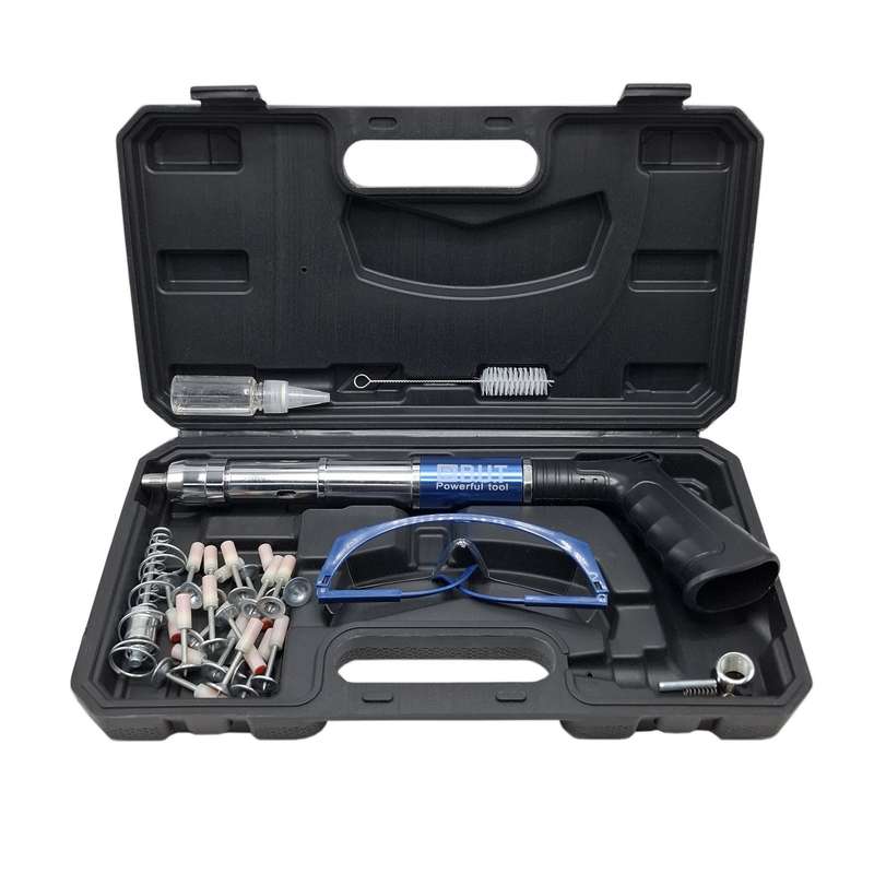 میخ کوب صنعتی بی یو تی مدل Powerful tool سایز 20- 50 میلی متر به همراه 20 عدد میخ چاشنی مجموعه 30 عددی