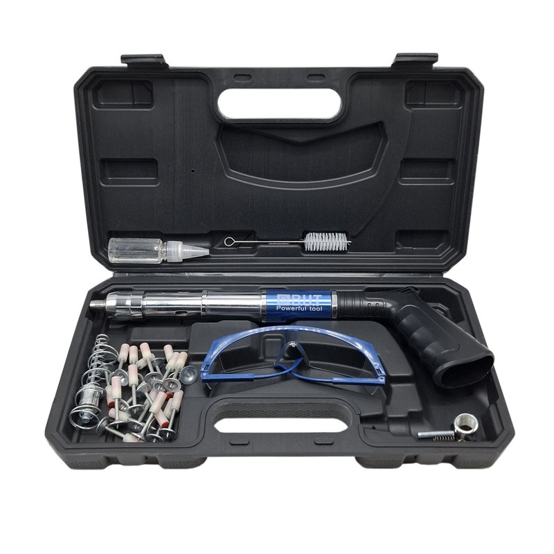 میخ کوب صنعتی بی یو تی مدل Powerful tool سایز 20- 50 میلی متر به همراه 20 عدد میخ چاشنی مجموعه 30 عددی