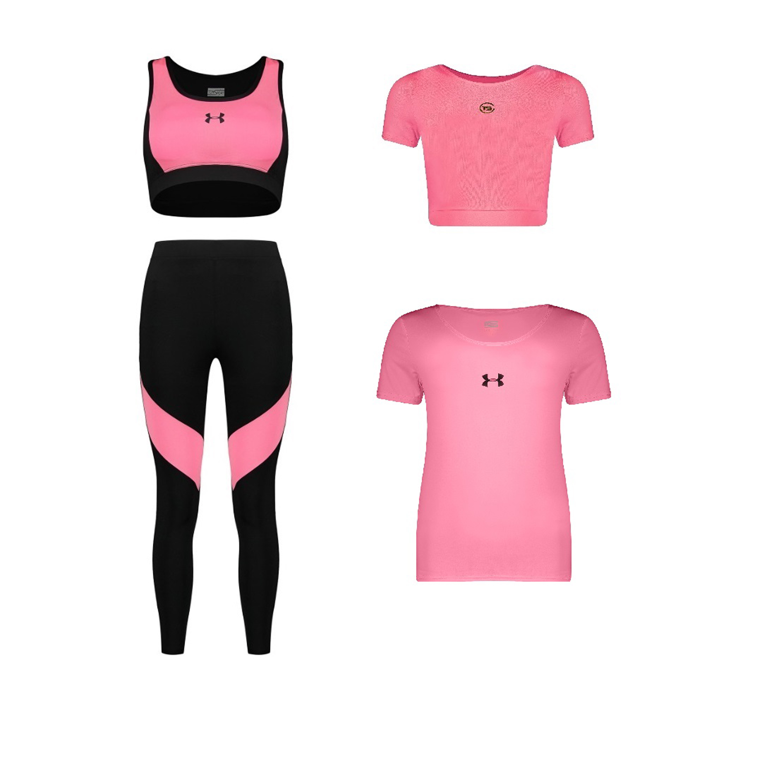 ست 4 تکه لباس  ورزشی زنانه مدل 1401-7101-66