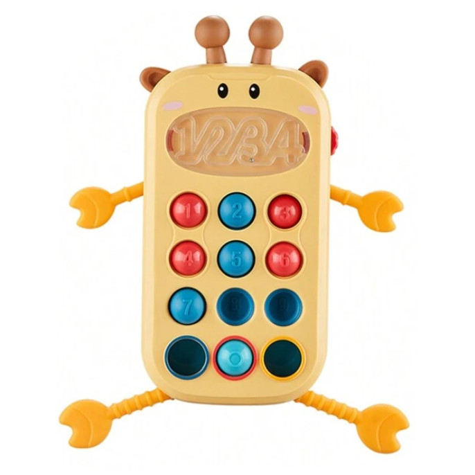 بازی آموزشی موبایل مدل زرافه طرح 8in1 کد 67-688