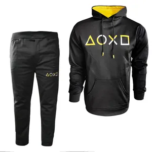 ست هودی و شلوار مردانه مدل بازی مرکب کد NHH