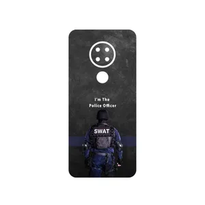 MAHOOT Police Officer Cover Sticker for Nokia 7.2