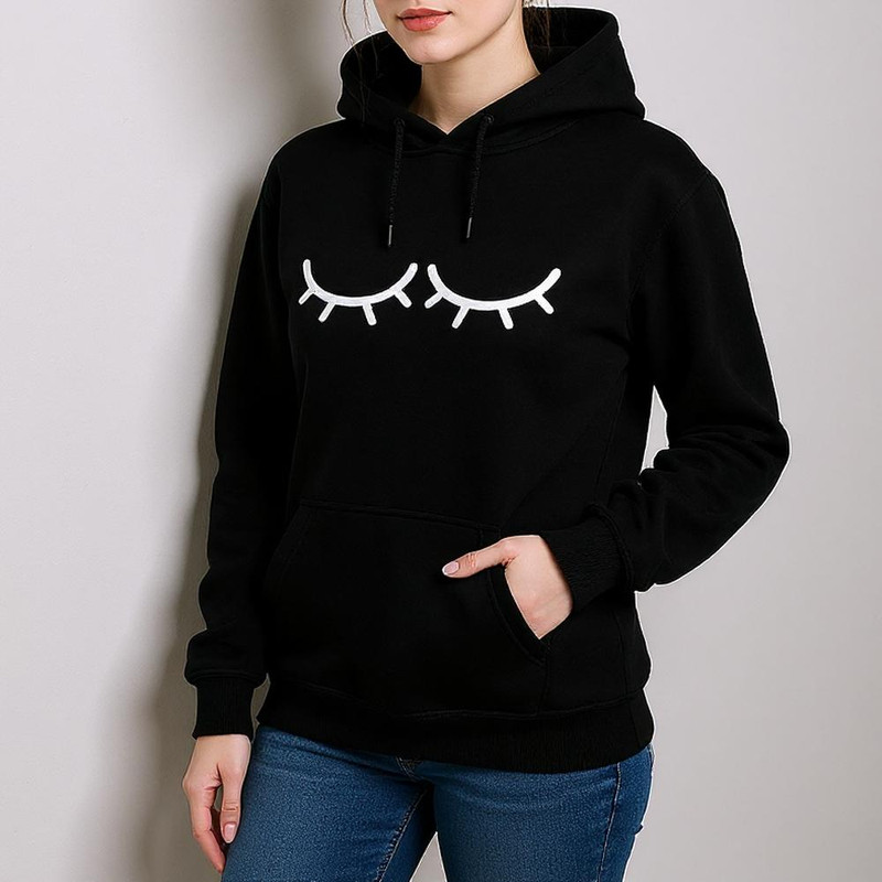 هودی زنانه طرح چشم