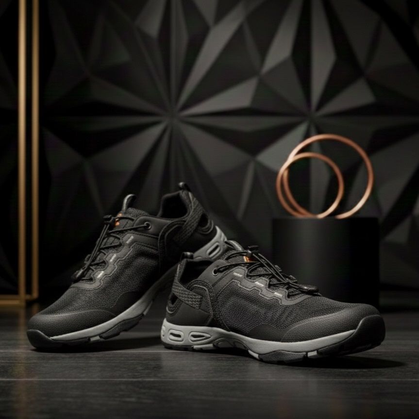 کفش پیادهروی مردانه هامتو مدل 640717A-12 - - 4